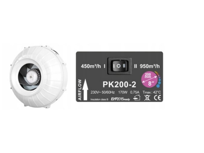 Screenshot 2024 07 24 at 16 02 13 Kupelňový ventilátor Prima Klima 2 Speed 200mm ventilátor 450 950m3 h