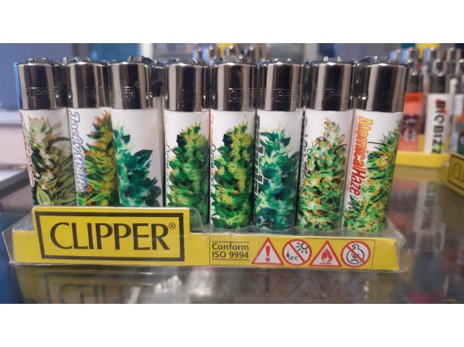 Zapalovače rôzne clipper