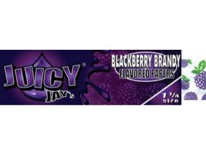 Juicy Jay´s  Blackberry Brandy 32ks v Balení 1/4