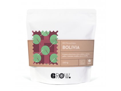 GROW fairly BIO Ferova kava BOLIVIA 220g