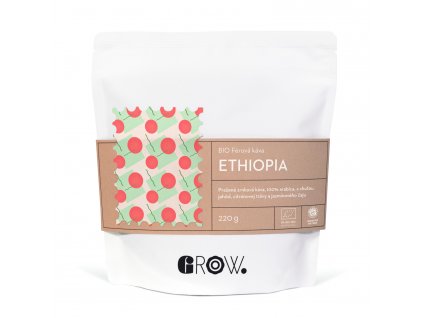 GROW fairly BIO Ferova kava ETHIOPIA 220g