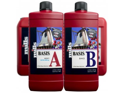 Mills Nutrients HC Basis A+B základní hnojivo
