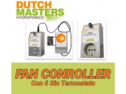 6509 fancontroller s termostatem 1500w triakovy regulator otacek s termostatem