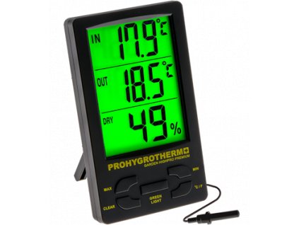 6314 digitalni thermo hygro metr pro se sondou garden highpro