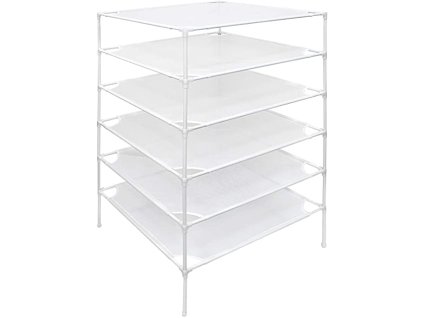 7334 ctvercova susici sit dry rack 69x69cm 6 pater