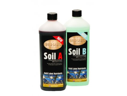 Gold Label Nutrients - Soil A+B (Objem 10+10 L)