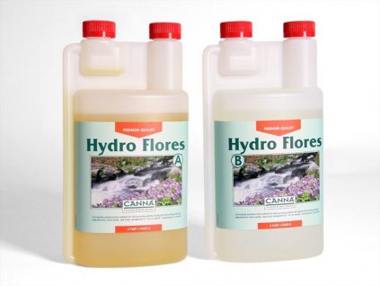 CANNA Hydro Flores A+B (hard water) (Objem 10+10 L)