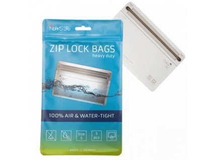4238 bag se zipem s 18 5x8cm 5 ks sacek odolny vode a zapachu