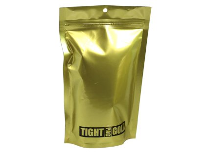 TightPac Golden Bag 18x13 cm Zlatý elegantní uzavíratelný sáček Growgarden