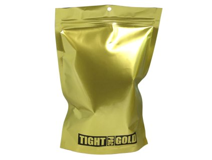 TightPac Golden Bag 21x15 cm Zlatý elegantní uzavíratelný sáček Growgarden