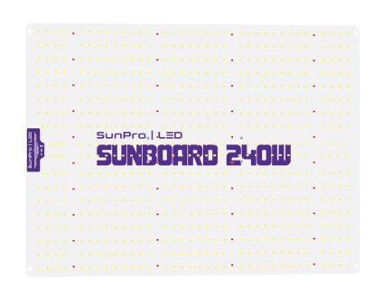 Detail desky SunPro SUNBOARD 2.0 240W s pasivním chlazením