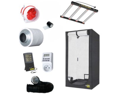 80x80x180 GrowBox PROBOX EcoPro 80H kompletní set pro indoor pěstování