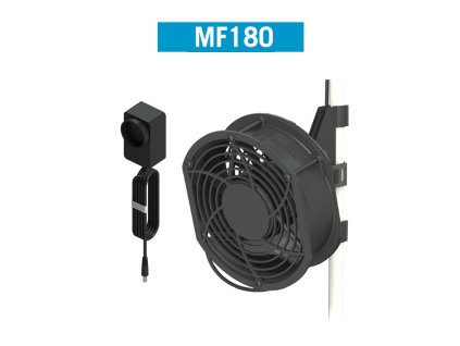Secret Jardin Monkey Fan MF180 180 mm 24V – cirkulační ventilátor do growboxu