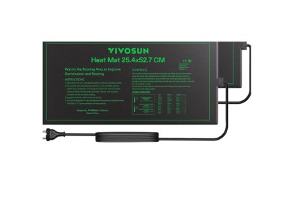 VIVOSUN heat mat jen podlozka bile pozadi
