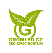 Logo GrowLED.cz - specialisté na pěstební osvětlení