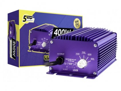 Digitální předřadník Lumatek 400W, 230V se čtyřpolohovou regulací