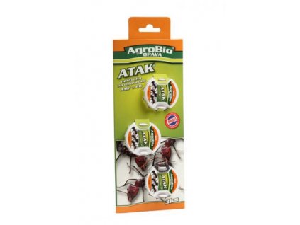AgroBio ATAK – nástraha na mravence AMP – domečky 3ks