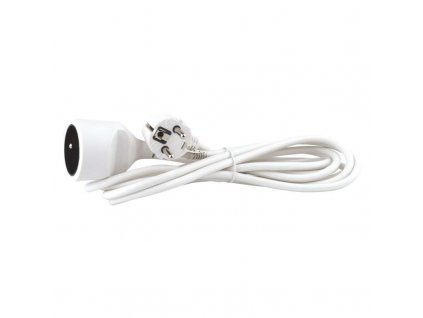Prodlužovací kabel – spojka, 3m, bílý