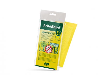 PM Žluté lepové desky ArboBand - 5ks