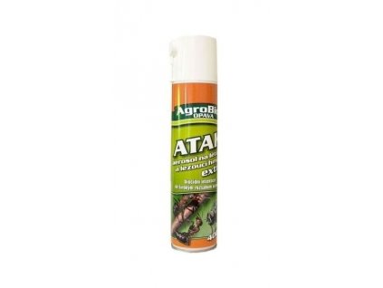 AgroBio ATAK - aerosol na létající a lezoucí hmyz Extra 400ml