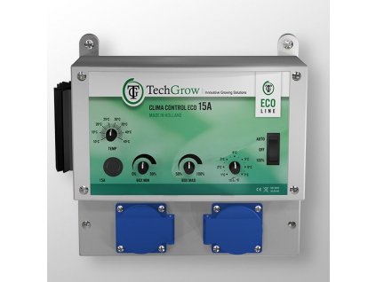 TechGrow Clima Control ECO 15A - regulátor otáček a teploty