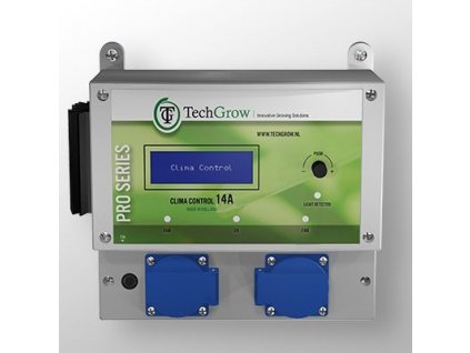 TechGrow Clima Control 14A - regulátor teploty, vlhkosti a otáček