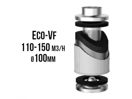 ECO VF uhlíkový filtr 110-150m3/h - 100mm