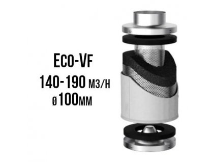 ECO VF uhlíkový filtr 140-190m3/h - 100mm