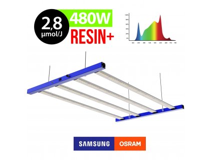 Resin+ LED AX 480W 2.8 µmol/J