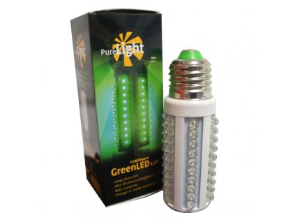 PF zelená LED žárovka 3,5W