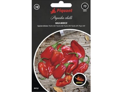 Semínka Piquant Paprička chilli NAGA MORICH