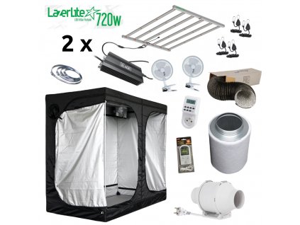 30094 led set double 2x720w lazerlite