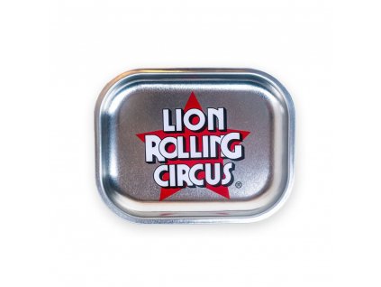 32070 lion rolling circus miska mala stribrna