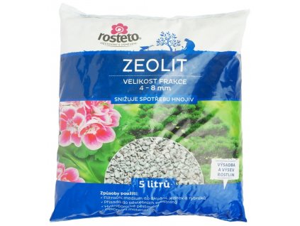 Zeolit, frakce 4-8mm (Objem 20l)