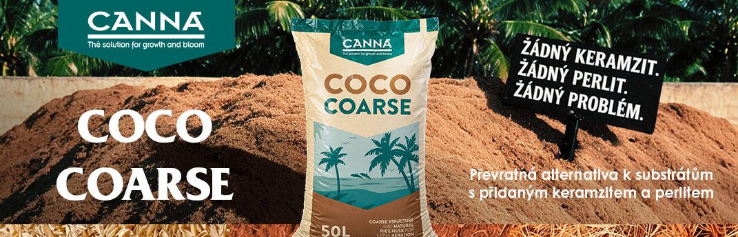 CANNA Coco Coarse substrát kokosový