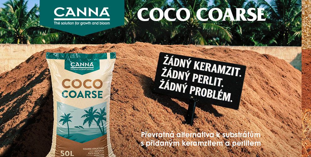 CANNA Coco Coarse substrát kokosový