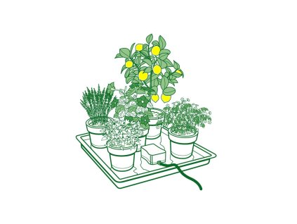 Autopot Easy2Go Kit, automatická závlaha