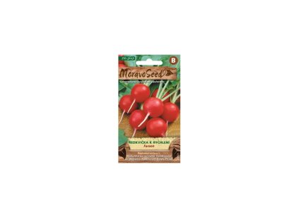 Semínka Ředkvička k rychlení FARAON, kulatá červená, 250 s