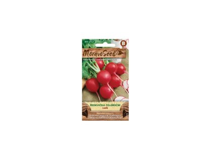 Semínka Ředkvička celoroční LADA, červená, 400 s