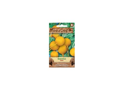Semínka Ředkvička ZLATA, kulatá žlutá, 400 s