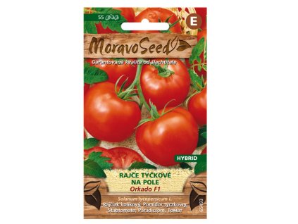 Semínka Rajče tyčkové ORKADO F1 - hybrid, na pole, 60 s