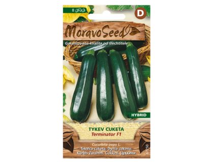Semínka Tykev cuketa zelená TERMINATOR F1 - hybrid, 10 s