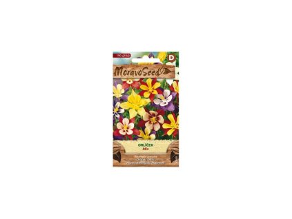 Semínka Orlíček zkřížený, směs, 190 s