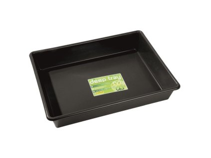 Garland Deep Tray Black 53x40x9.5 cm, plastová podmiska