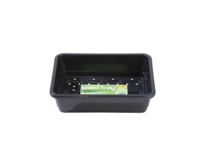 Garland Small Seed Tray Black 23x17x6 cm, miska černá s drenáží