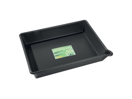 Garland Pouring Tray Black 53x40x9.5 cm, podmiska s výlevkou
