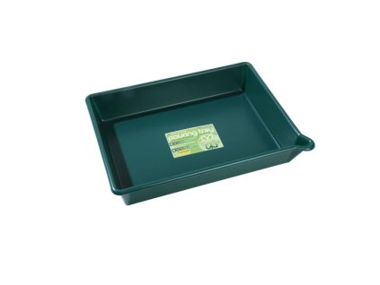 Garland Pouring Tray Green 53x40x9.5 cm, podmiska s výlevkou