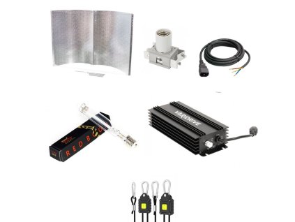 Digitální set HPS 600W, kompletní set osvětlení na 1.44 m2