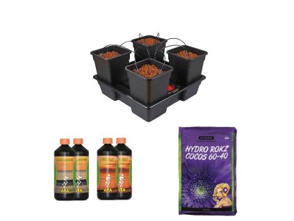 Závlahový komplet Wilma Plug&Grow AWA pro 4 rostliny na 0.8-1 m2