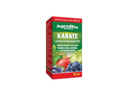 AgroBio Karate se Zeon technologií 5 CS - k hubení savého hmyzu 20 ml